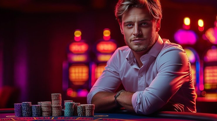 Meja blackjack dengan dealer profesional idn789